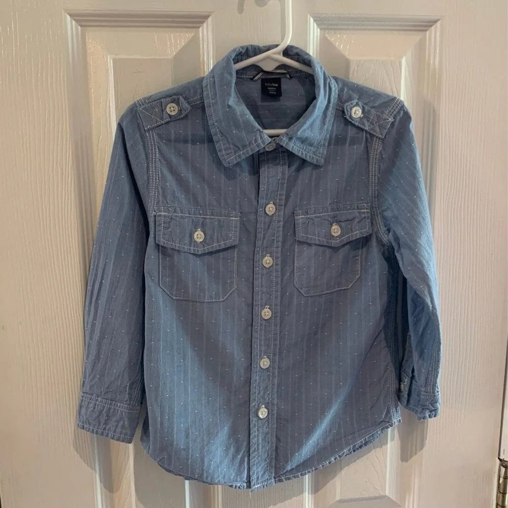 BabyGap Long Sleeve Boys Button Down Shirt